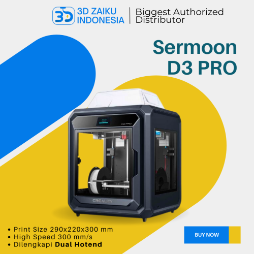 Creality 3D Printer Sermoon D3 PRO Dual Hotend High Speed Direct
